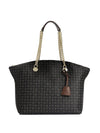 DAMEN-SCHULTERTASCHE - POLLINI SCHWARZ-BRAUN - TE8408PP02Q11 1