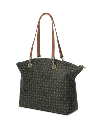 DAMEN-SCHULTERTASCHE - POLLINI SCHWARZ-BRAUN - TE8408PP02Q11 3