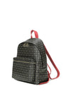 DAMEN-RUCKSACK - POLLINI SCHWARZ-ROT - TE8412PP03Q11 2