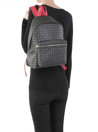 DAMEN-RUCKSACK - POLLINI SCHWARZ-ROT - TE8412PP03Q11 5