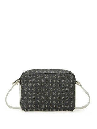 DAMEN-SCHULTERTASCHE - POLLINI SCHWARZ-ELFENBEIN - TE8414PP03Q11
