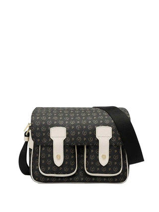 DAMEN-SCHULTERTASCHE - POLLINI SCHWARZ-ELFENBEIN - TE8421PP04Q11 1