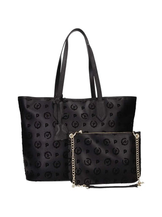DAMEN-SCHULTERTASCHE - POLLINI SCHWARZ-SCHWARZ - TE8427PP06Q29