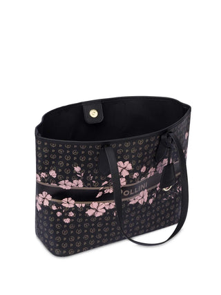 DAMEN-SCHULTERTASCHE - POLLINI SCHWARZ-SCHWARZ - TE8427PP06Q4B 3