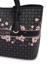DAMEN-SCHULTERTASCHE - POLLINI SCHWARZ-SCHWARZ - TE8427PP06Q4B 4