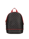 DAMEN-RUCKSACK - POLLINI SCHWARZ-ROT - TE8432PP07Q11 1