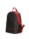 DAMEN-RUCKSACK - POLLINI SCHWARZ-ROT - TE8432PP07Q11 2