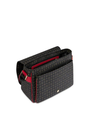 DAMEN-SCHULTERTASCHE - POLLINI SCHWARZ-ROT - TE8449PP0AQ11 4
