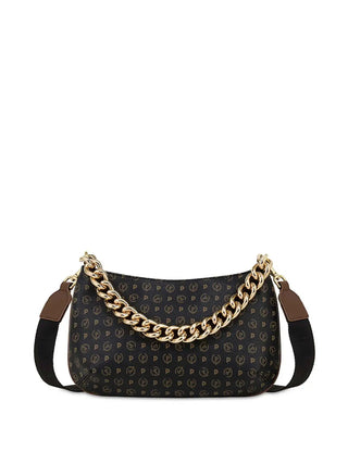 DAMEN-SCHULTERTASCHE - POLLINI SCHWARZ-BRAUN - TE8490PP0FQ11