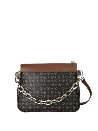 DAMEN-SCHULTERTASCHE - POLLINI SCHWARZ-BRAUN - TE8533PP0LQ11