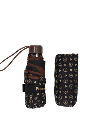 DAMEN-REGENSCHIRM - POLLINI SCHWARZ-BRAUN - TO8001XX04105