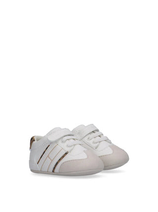Mädchen-Sneaker - Tommy Hilfiger Weiß-Beige - T0A9-33962-1755 2