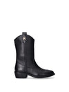MÄDCHENSTIEFEL - TOMMY HILFIGER SCHWARZ - T3A6-34040-0036 1