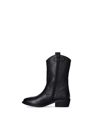 MÄDCHENSTIEFEL - TOMMY HILFIGER SCHWARZ - T3A6-34040-0036 3