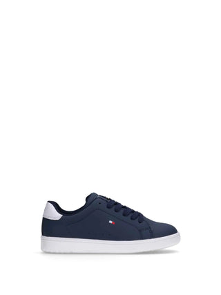 UNISEX-SNEAKER - TOMMY HILFIGER BLAU-WEISS - T3X9-34073-1355