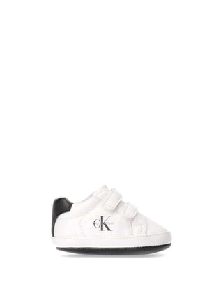 CALVIN KLEIN KINDER-SNEAKER - WEISS-SCHWARZ - V0B9-83145-1582