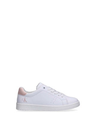 MÄDCHEN-SNEAKER - CALVIN KLEIN WHITE-PINK - V3A9-83089-1355