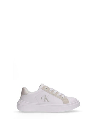 UNISEX-SNEAKER - CALVIN KLEIN WEISS-BEIGE - V3X9-83166-1592