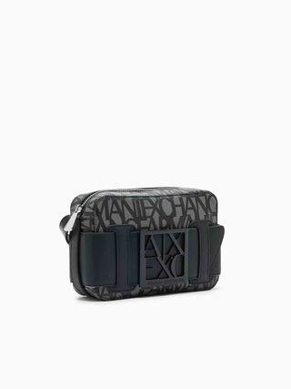DAMEN-SCHULTERTASCHE - ARMANI EXCHANGE BEIGE-SCHWARZ - 942699 3F742 2