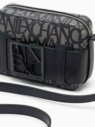 DAMEN-SCHULTERTASCHE - ARMANI EXCHANGE BEIGE-SCHWARZ - 942699 3F742 5