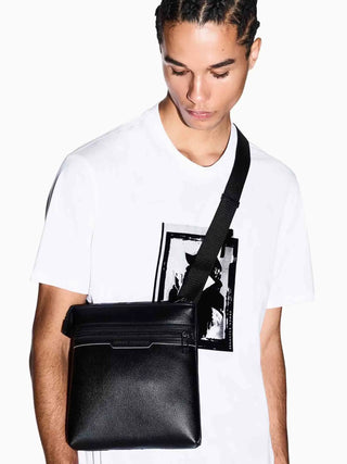 Herren-Schultertasche - Armani Exchange Schwarz-Schwarz - XM001603 AF17205 4