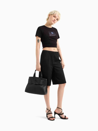 DAMEN-SCHULTERTASCHE - ARMANI EXCHANGE SCHWARZ - XW000285 AF11902 5