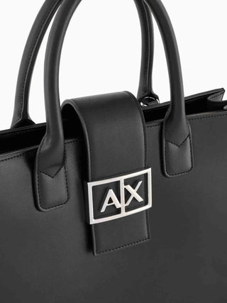 DAMEN-SCHULTERTASCHE - ARMANI EXCHANGE SCHWARZ - XW000305 AF12039 5