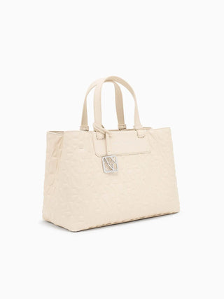 DAMEN-SCHULTERTASCHE - ARMANI EXCHANGE WEISS - XW001222 AF15774 2