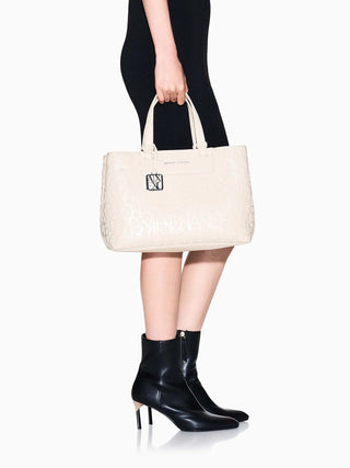 DAMEN-SCHULTERTASCHE - ARMANI EXCHANGE WEISS - XW001222 AF15774 6