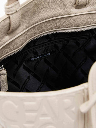 DAMEN-SCHULTERTASCHE - ARMANI EXCHANGE WEISS - XW001481 AF15774 4