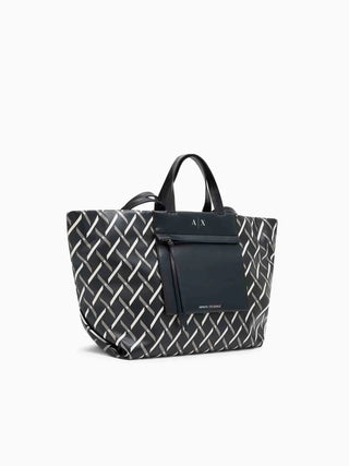 DAMEN-SCHULTERTASCHE - ARMANI EXCHANGE SCHWARZ-SCHWARZ - XW001548 AF17255 2