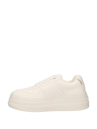 DAMEN-SNEAKER - ARMANI EXCHANGE WEISS-GOLD - XW001631 AF17351 4