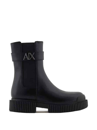 Damen-Ankle-Boots - Armani Exchange Schwarz - XW001634 AF17474