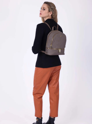 DAMEN-RUCKSACK - GATTINONI ROMA TAUPE - BEN4C8526WVP 4