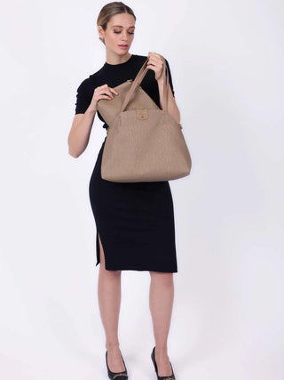 DAMEN UMHÄNGETASCHE – GATTINONI ROMA BEIGE – BEN4C8601WVP 5