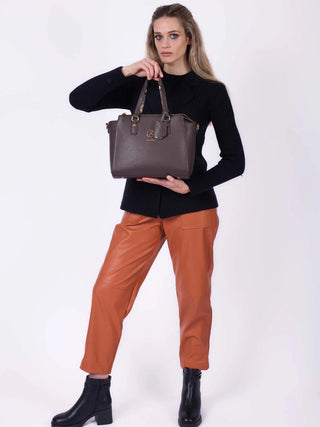 DAMENHANDTASCHEN - GATTINONI ROMA BRAUN - BENDN8609WVW 4