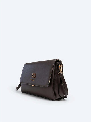 DAMEN-SCHULTERTASCHE - GATTINONI ROMA BRAUN - BENDN8610WVW 2