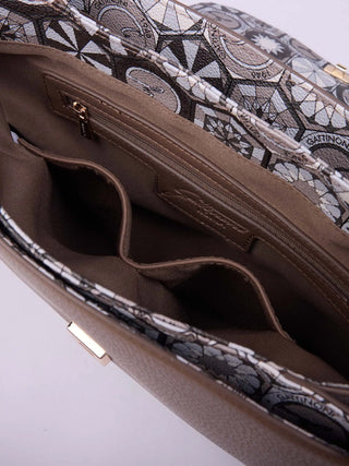 DAMEN-SCHULTERTASCHE - GATTINONI ROMA TAUPE - BENDN8610WVW 3