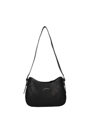 Damen-Hobo-Bag - Gattinoni Schwarz - BIGKP8266WVK