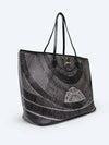 DAMEN-SCHULTERTASCHE - GATTINONI GRAU-SCHWARZ - BIGPL6427WPQ 2