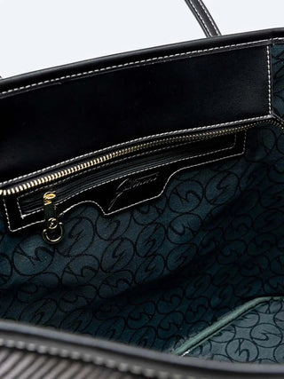 DAMEN-SCHULTERTASCHE - GATTINONI SCHWARZ-SCHWARZ - BIGPL6427WPQ 5