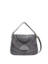 Damen-Hobo-Bag - GATTINONI Grau-Schwarz - BIGPL6431WPQ 1