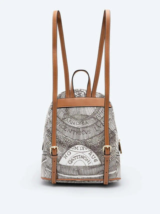 DAMEN-RUCKSACK - GATTINONI SCHWARZ-TAN - BIGPL6439WPQ 3