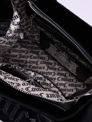 DAMEN-SCHULTERTASCHE - JUICY COUTURE SCHWARZ - BIJIR8944WZC 3