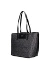 DAMEN-SCHULTERTASCHE - GATTINONI ROMA SCHWARZ - BIN0R8511WVP 2