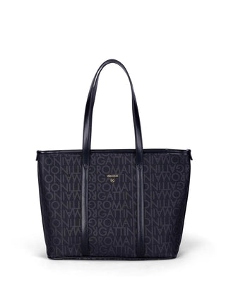 DAMEN-SCHULTERTASCHE - GATTINONI ROMA SCHWARZ - BIN4C8660WVP