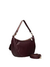 Damen-Hobo-Tasche - Gattinoni Roma Bordeaux - BindN8676WVW 3