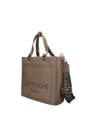 BORSA A MANO DONNA - GATTINONI ROMA TAUPE - BINIA8446WVP 2