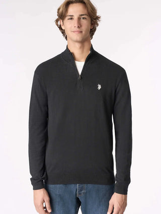 Herrenpullover - US POLO ASSN. Schwarz - US42173004 2