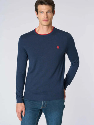 Herrenpullover - US Polo Assn. Blau - US42173007 2